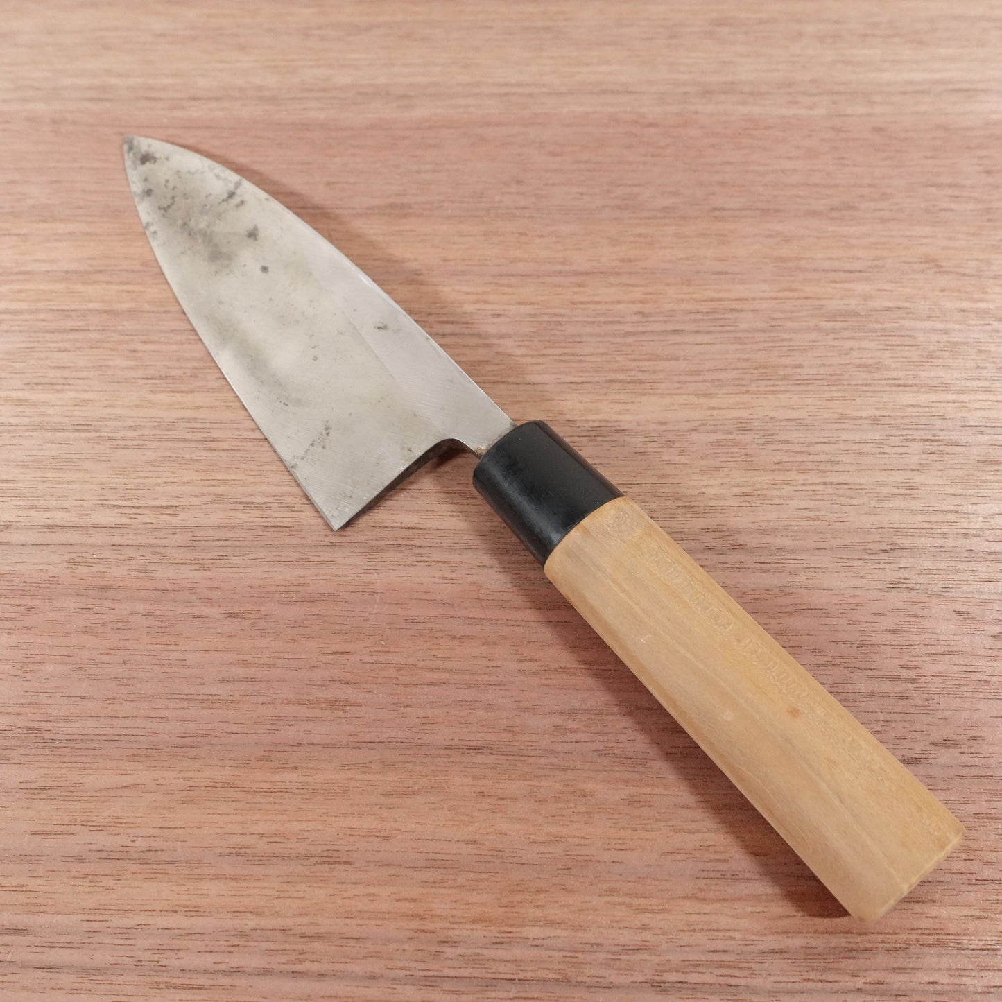 Minamoto Naotsugu Deba Knife, Sharpened, Carbon Steel, Single Bevel, 155mm