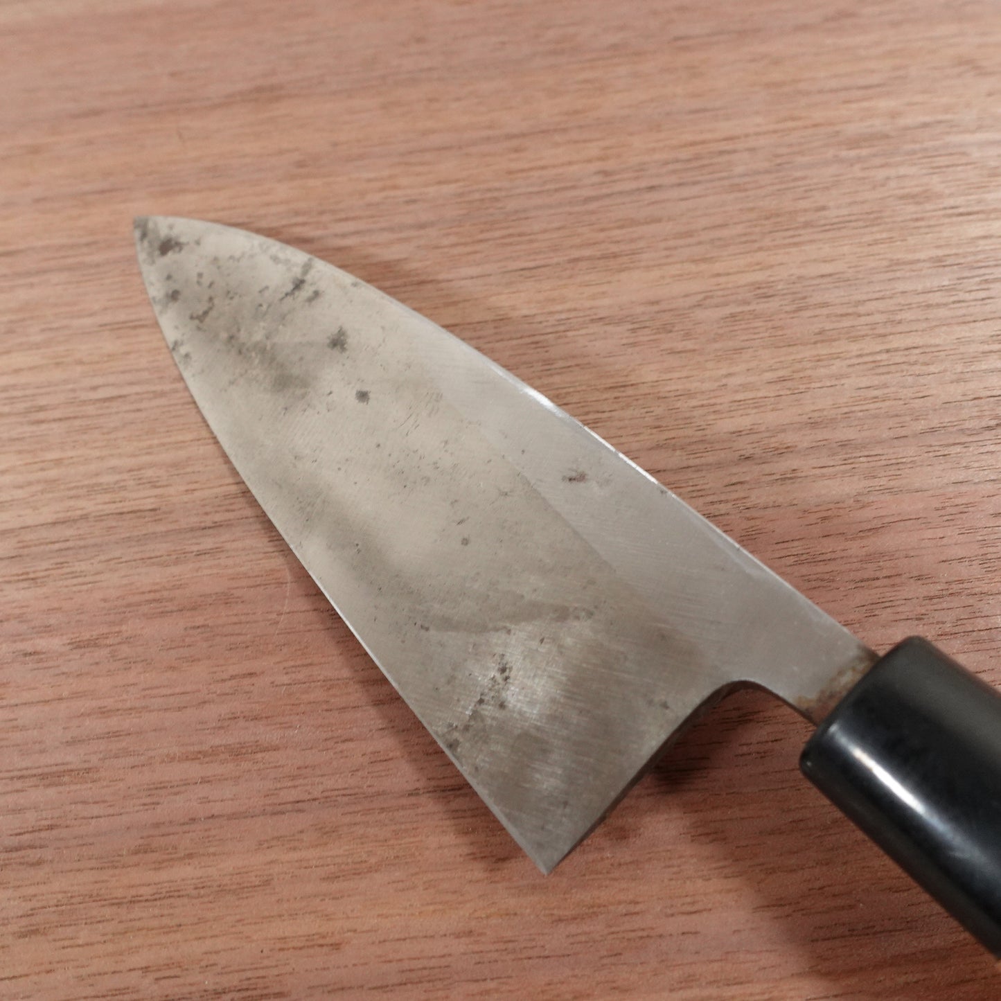 Minamoto Naotsugu Deba Knife, Sharpened, Carbon Steel, Single Bevel, 155mm