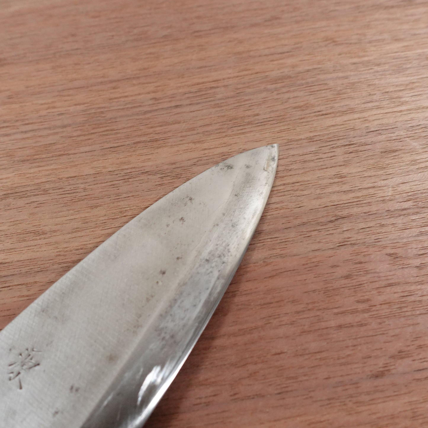 Minamoto Naotsugu Deba Knife, Sharpened, Carbon Steel, Single Bevel, 155mm