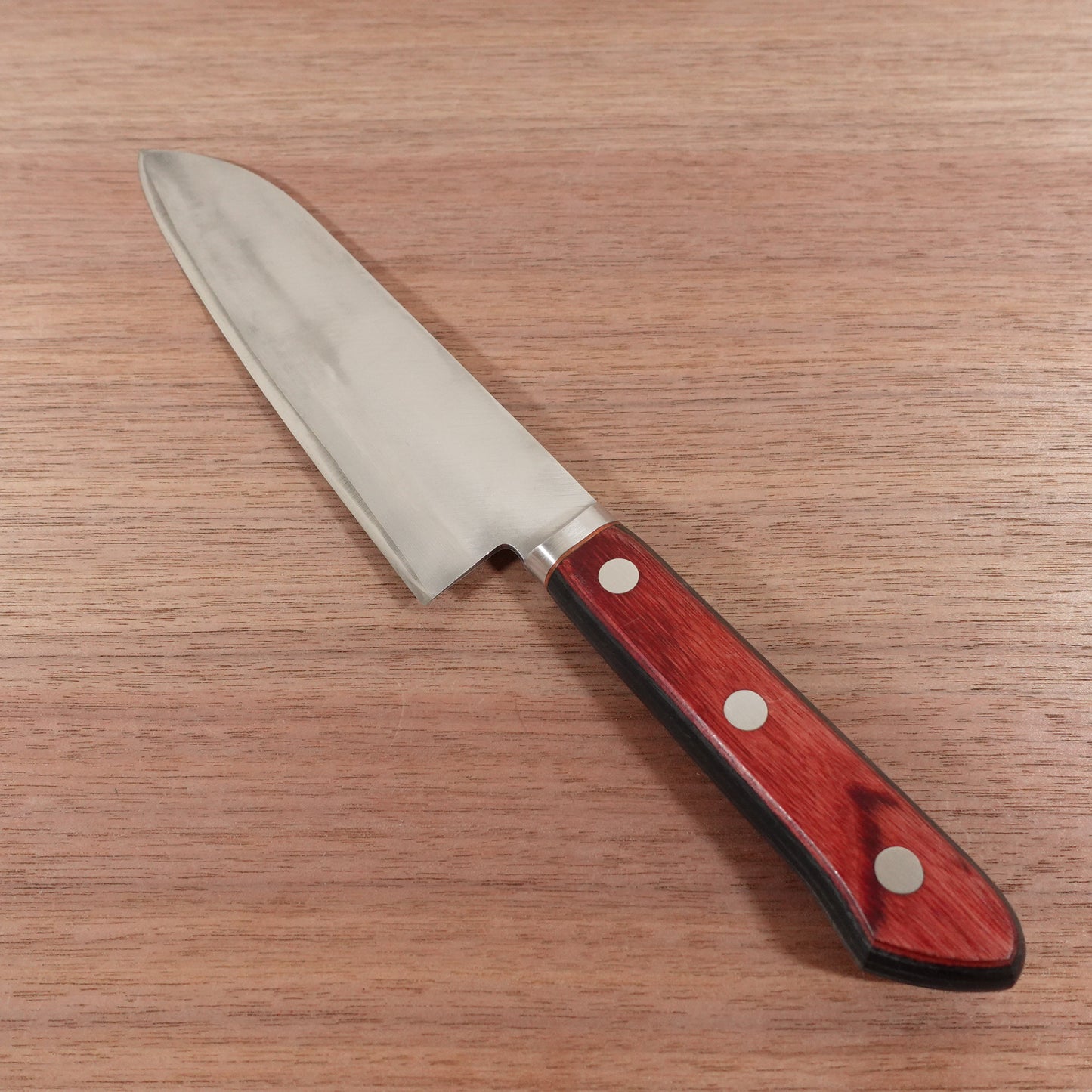 Sakai Narihira Santoku Knife, Sharpened, Okuzen, All-Purpose Knife, Stainless Steel, Laminated, 170mm