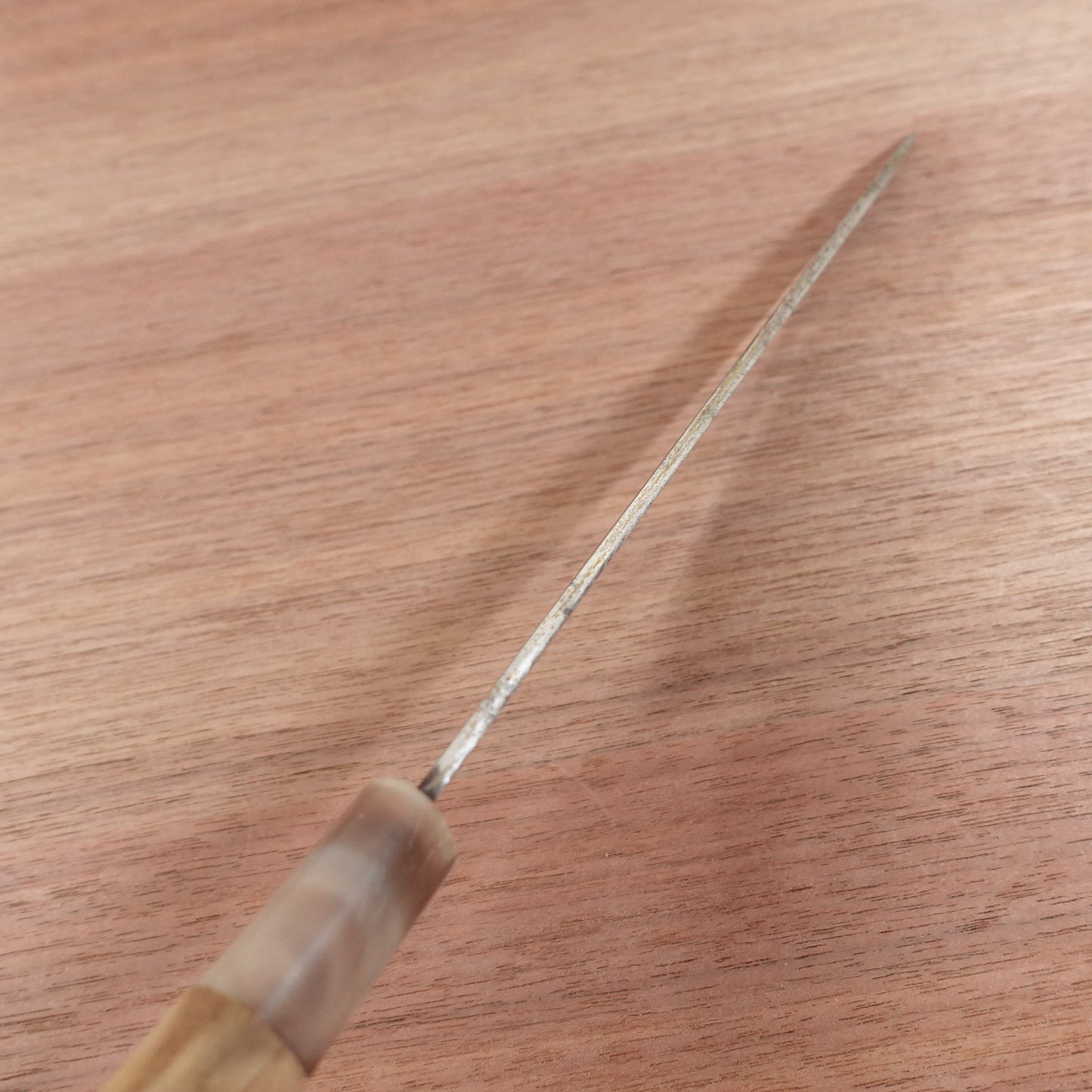 Teruhide Yanagiba Knife, Sharpened, Marble Handle, Sashimi Knife, Teruhide, 220mm