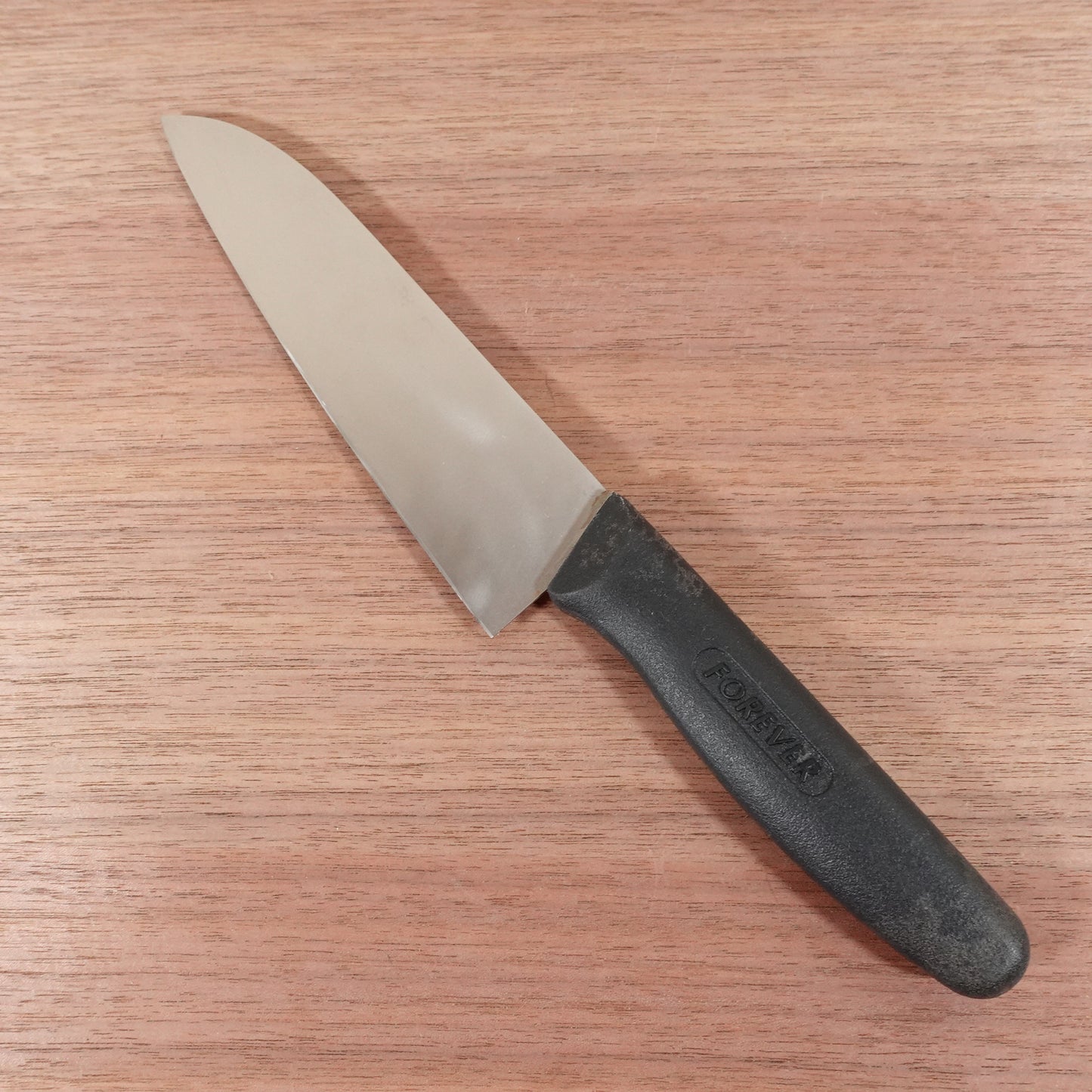 Titan21 Santoku Knife, Sharpened, All-Purpose Knife, Titanium, Silver, FOREVER, 160mm