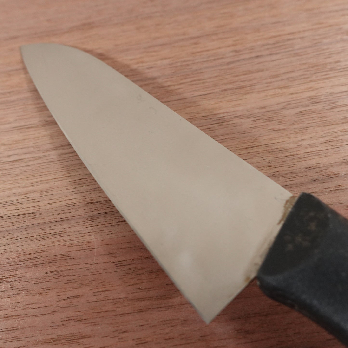 Titan21 Santoku Knife, Sharpened, All-Purpose Knife, Titanium, Silver, FOREVER, 160mm