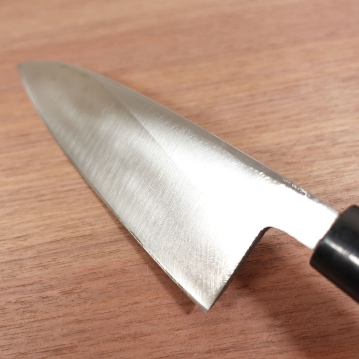 Sakai Kanenaka Deba-Messer, geschliffen, Sakai "Naka", Sakai Kanenaka Saku, verpackt, hervorragender Lagerzustand, 185mm