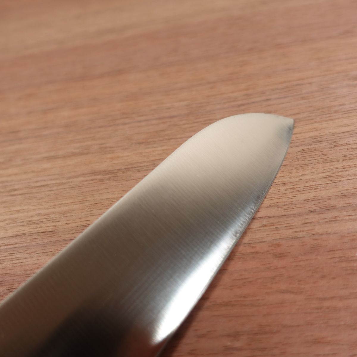 Hiroyuki Sakai Santoku Knife, Sharpened, All Stainless Steel, H.SAKAI, Able Kitchen Knife Series, Boxed, Unused Stored Item, 145mm