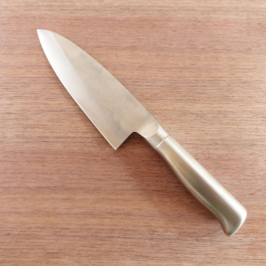 Tojiro-Pro Deba Knife, Sharpened, Left-Handed, DP Stainless Steel, 165mm