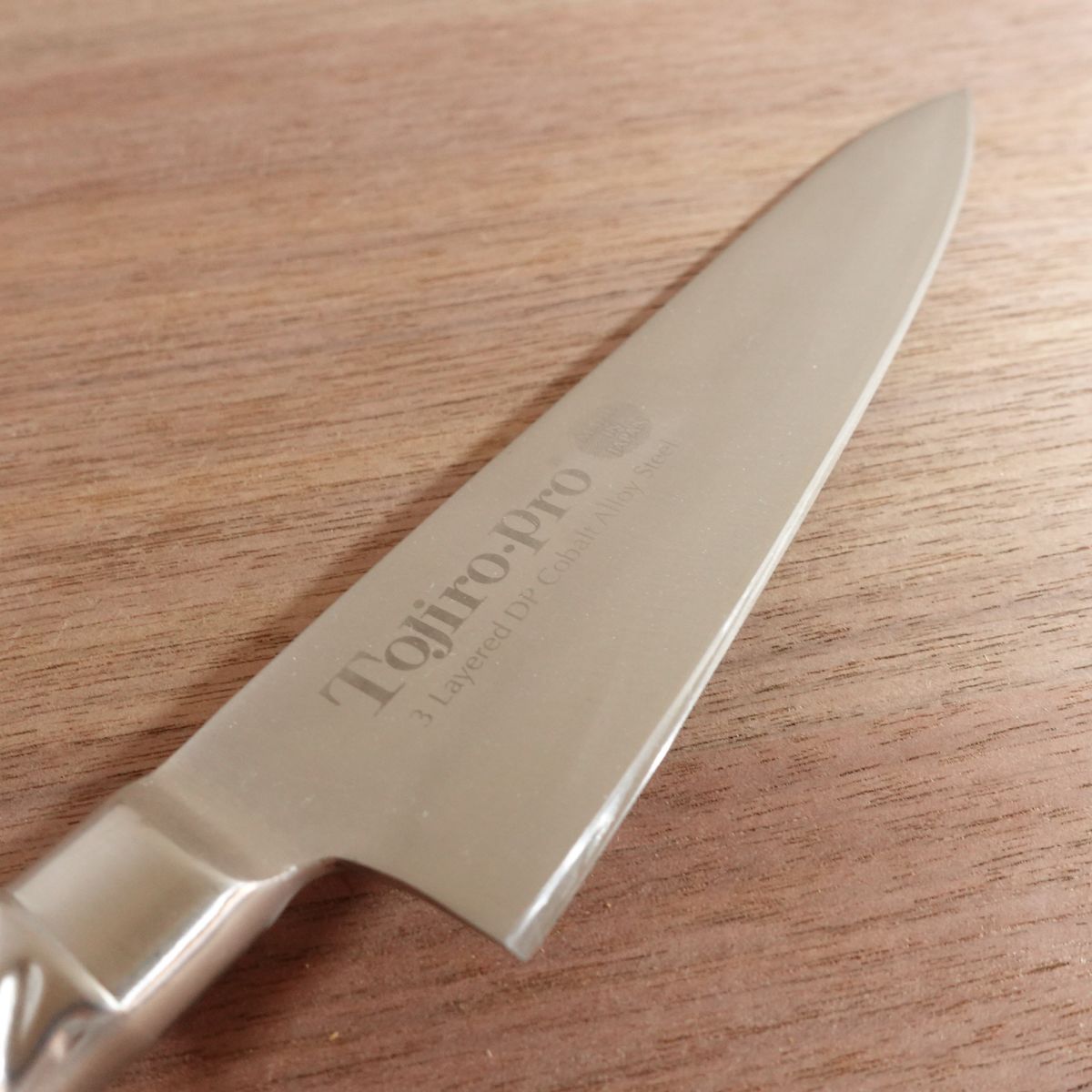 Tojiro Pro Gyuto Knife, Sharpened, All-Purpose Knife, Laminated Steel, 3-Layer DP Cobalt, 170mm