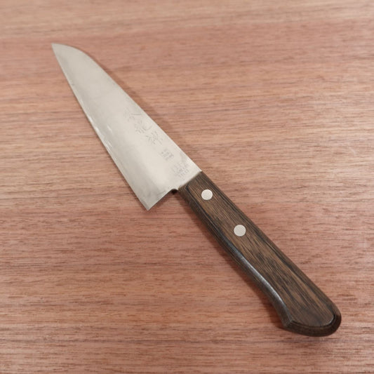 Sakai Ryujin Gyuto Knife, Sharpened, All-Purpose Knife, Laminated Steel, DP, Straight Edge, 175mm
