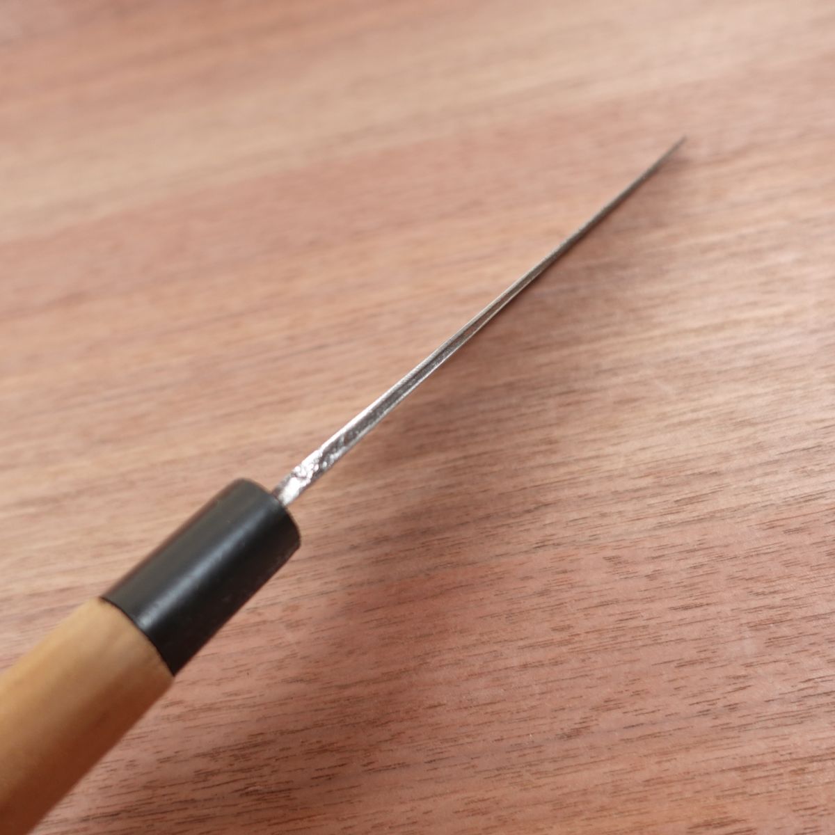Soichiro Wa-Santoku Knife, Sharpened, All-Purpose Knife, Nashiji Finish, Handmade, 165mm