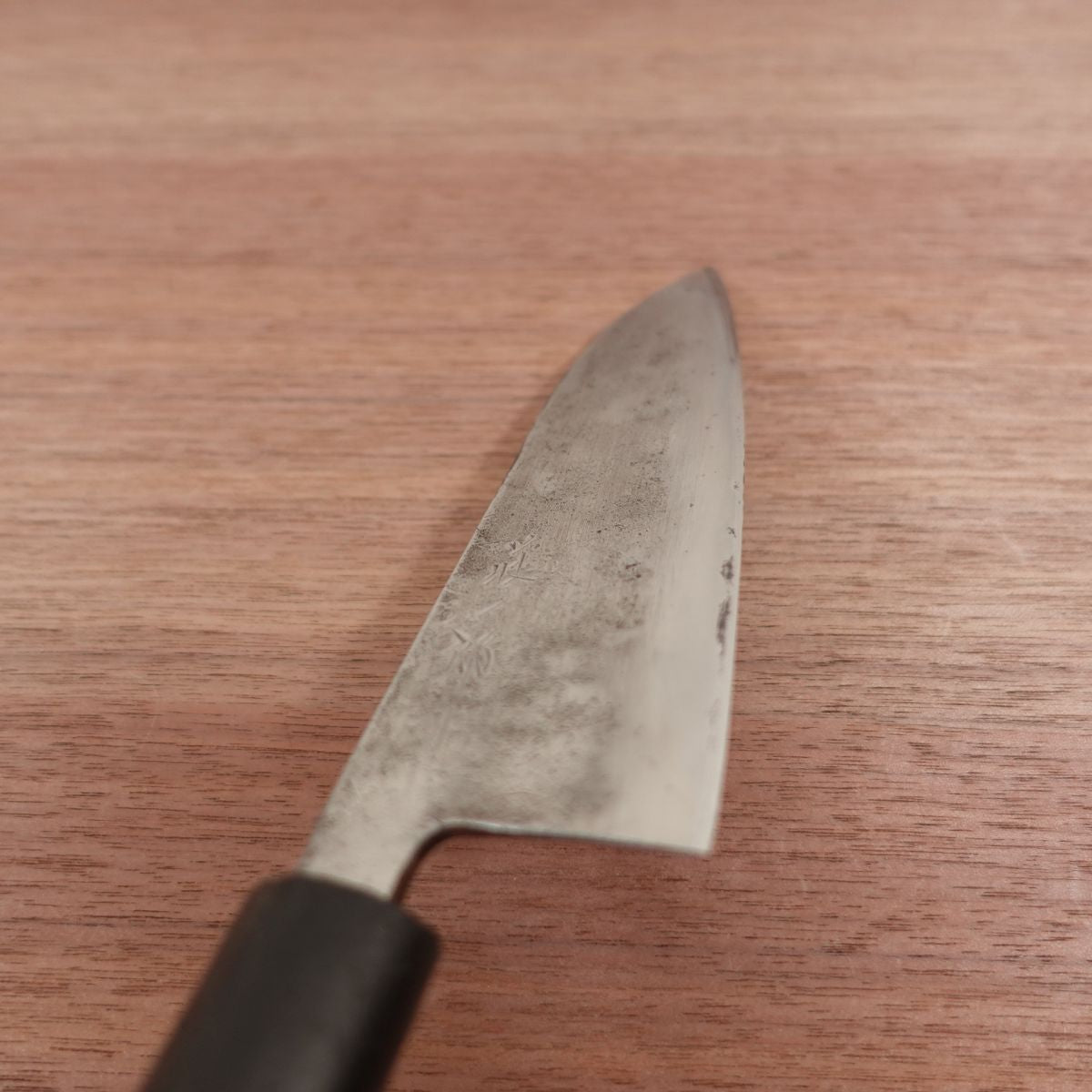 Soichiro Wa-Santoku Knife, Sharpened, All-Purpose Knife, Nashiji Finish, Handmade, 165mm