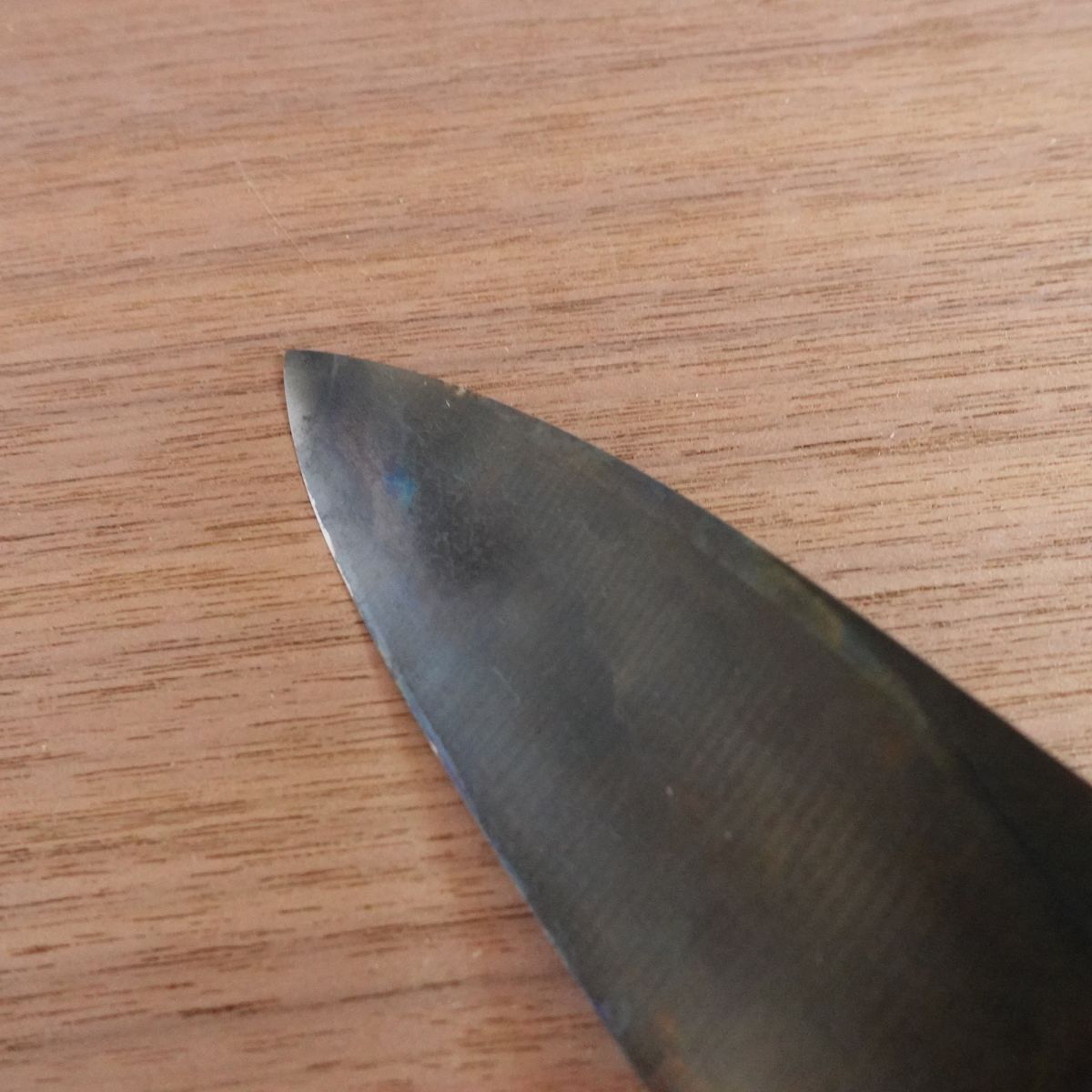 [HYPER REBORN] Takemine Deba Knife, Black Oxide Finish, Hagane Steel, Single Bevel, 150mm