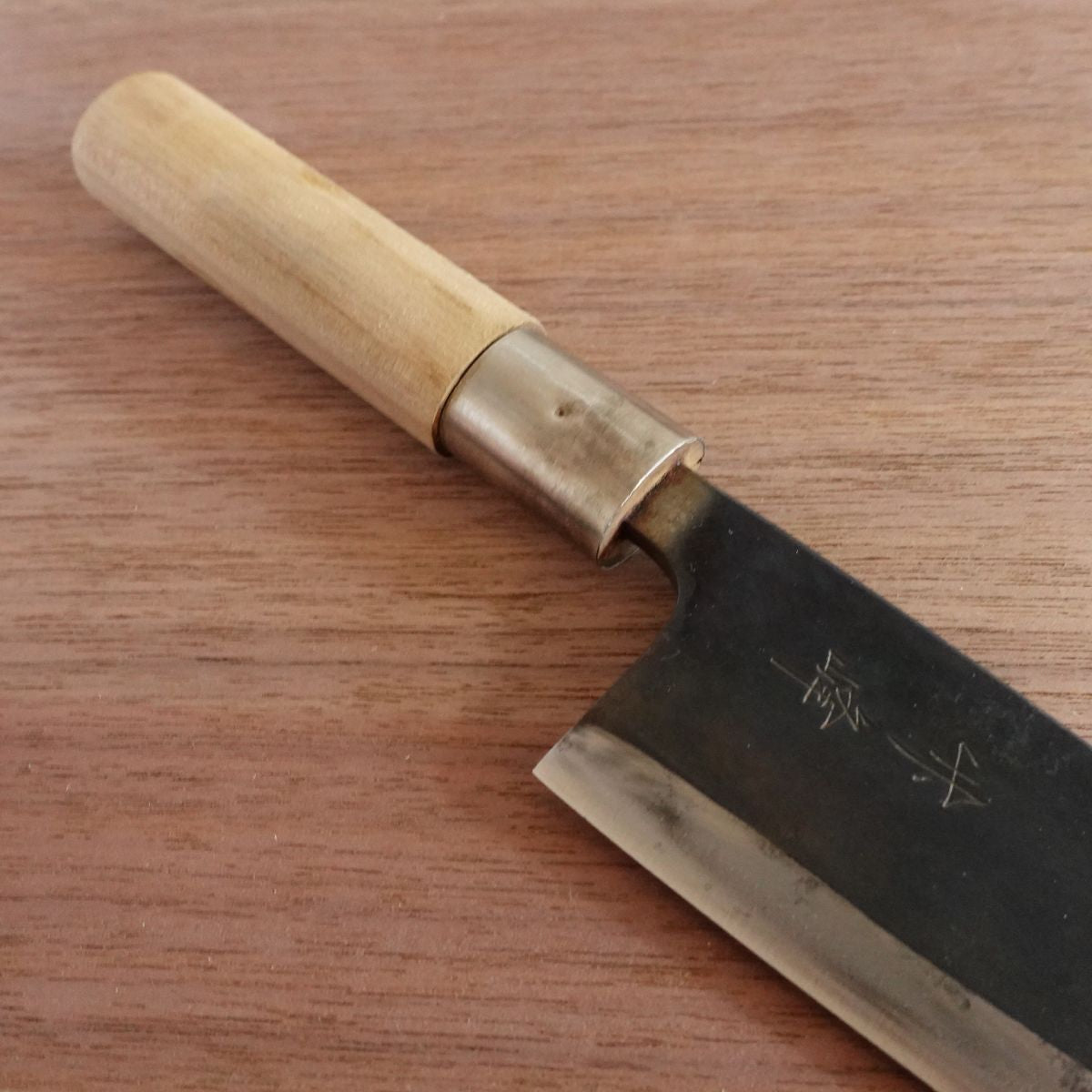 [HYPER REBORN] Takemine Deba Knife, Black Oxide Finish, Hagane Steel, Single Bevel, 150mm