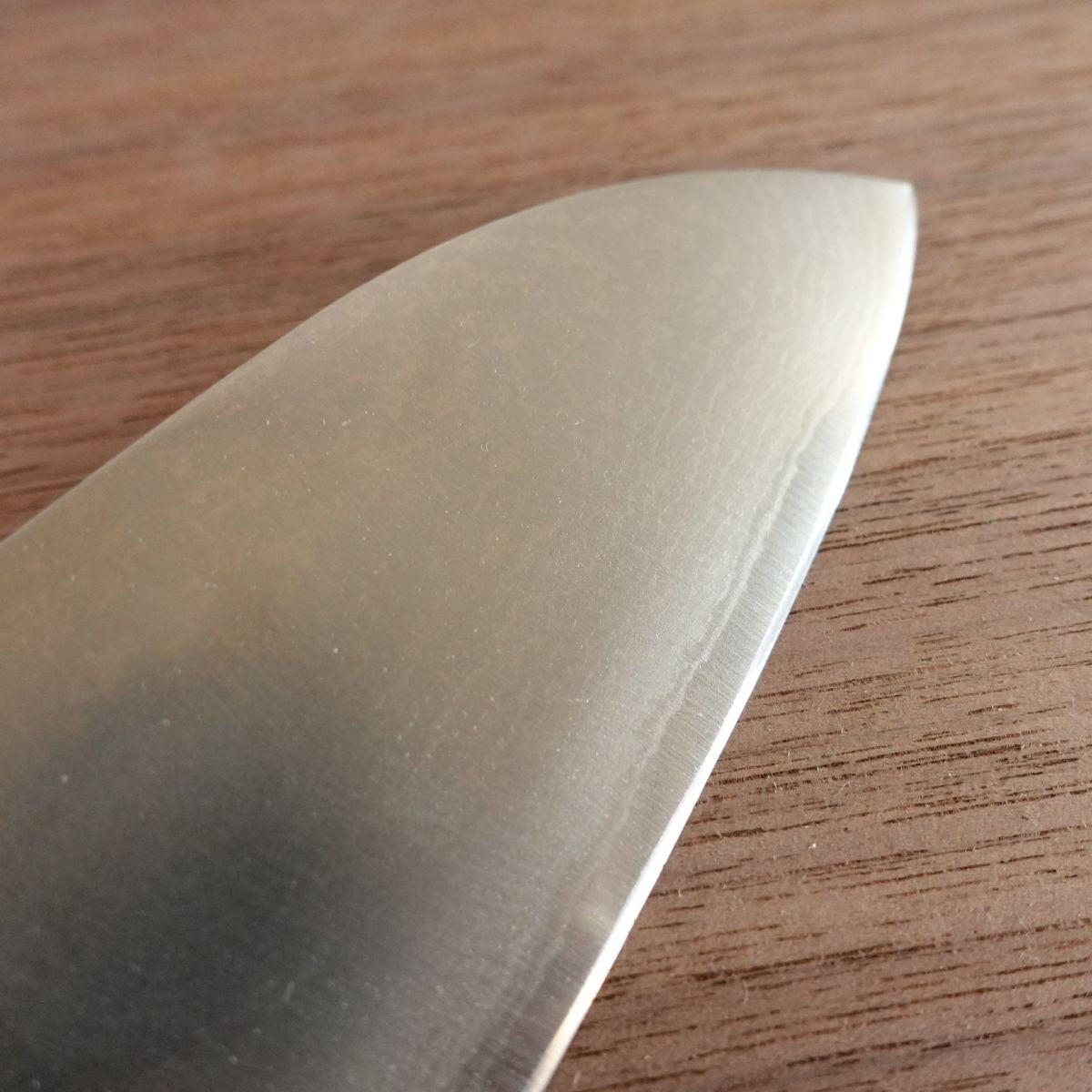 Noshu Masamune Santoku Knife, Sharpened, Damascus, All Stainless Steel, Nearly Unused Stored Item, 165mm