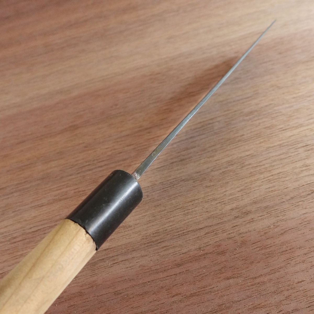 [HYPER REBORN] Suishinshi Masamori Nakiri Knife, Black Oxide Finish, Vegetable Knife, Double Bevel, Tokusen, 170mm