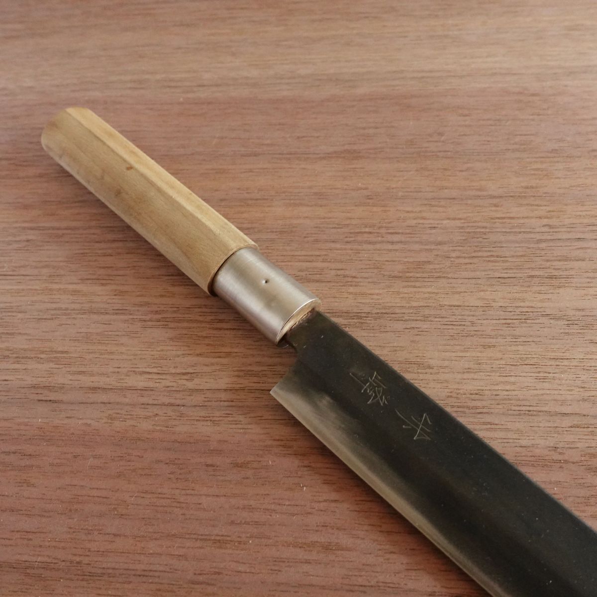 [HYPER REBORN] Takemine Yanagiba Knife, Black Oxide Finish, Sashimi Knife, Hagane Steel, Single Bevel, 240mm