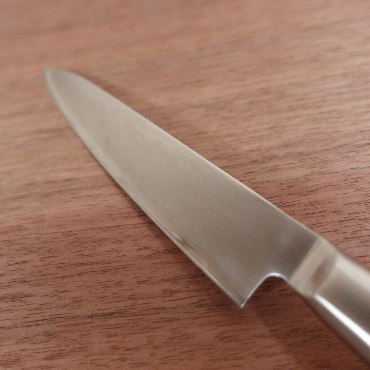 Noshu Masamune Petty Knife, Sharpened, Damascus, Fruit Knife, All Stainless Steel, 150mm