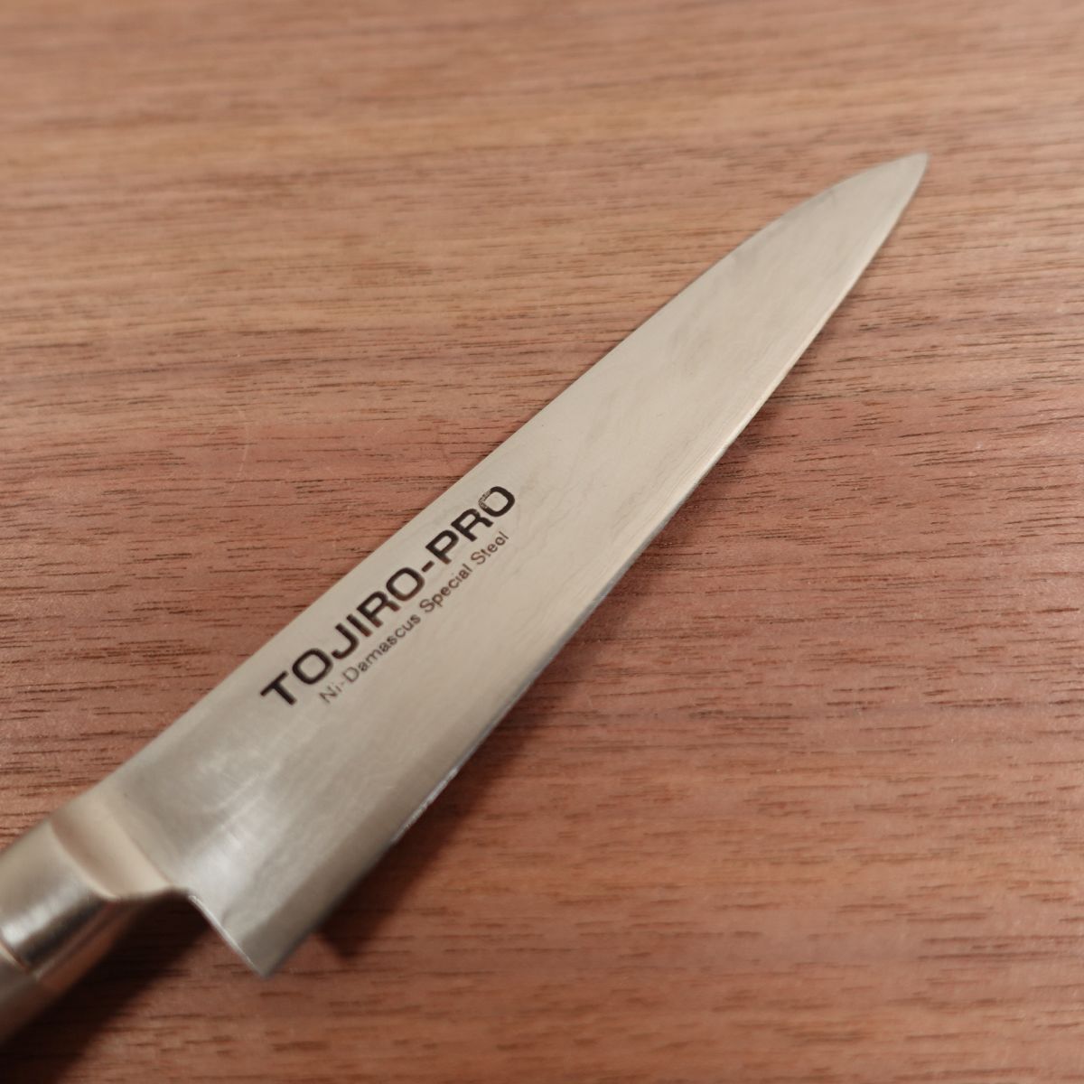 Tojiro Pro Petty Knife, Sharpened, Damascus, Fruit Knife, Stainless Steel, Nickel, F-1030, Decorative Cutting, Boxed, 130mm