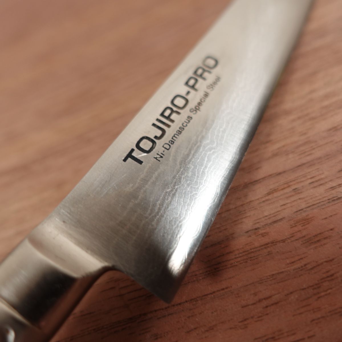 Tojiro Pro Petty Knife, Sharpened, Damascus, Fruit Knife, Stainless Steel, Nickel, F-1030, Decorative Cutting, Boxed, 130mm