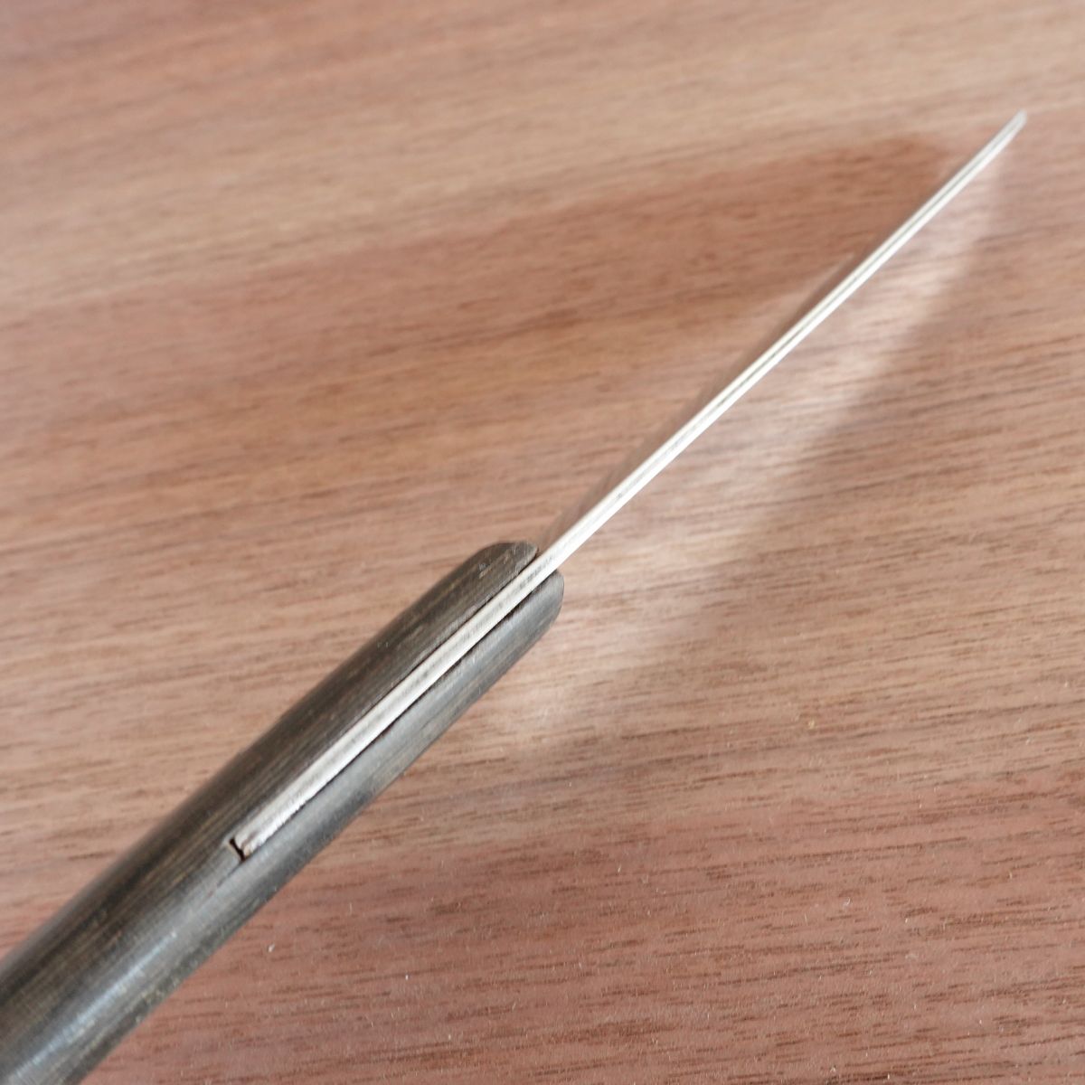 Juou Santoku Knife, Sharpened, Gyuto, All-Purpose Knife, Hon-Warikomi, Stainless Clad, 165mm