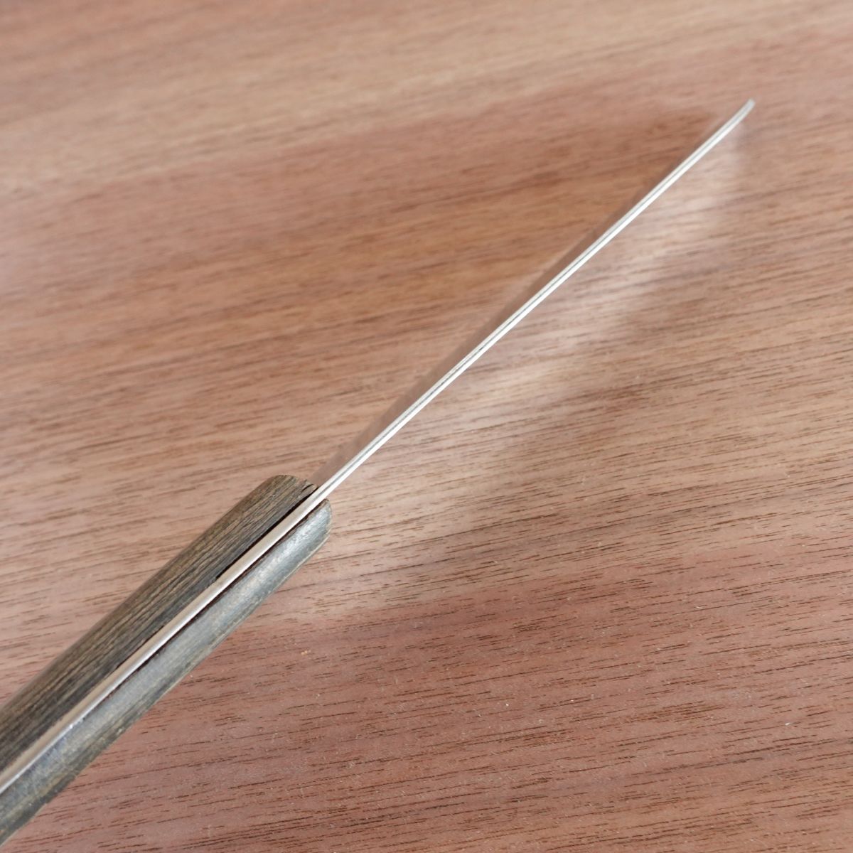 Sakai Kanefusa Santoku Knife, Sharpened, All-Purpose Knife, Hagane Warikomi, 165mm