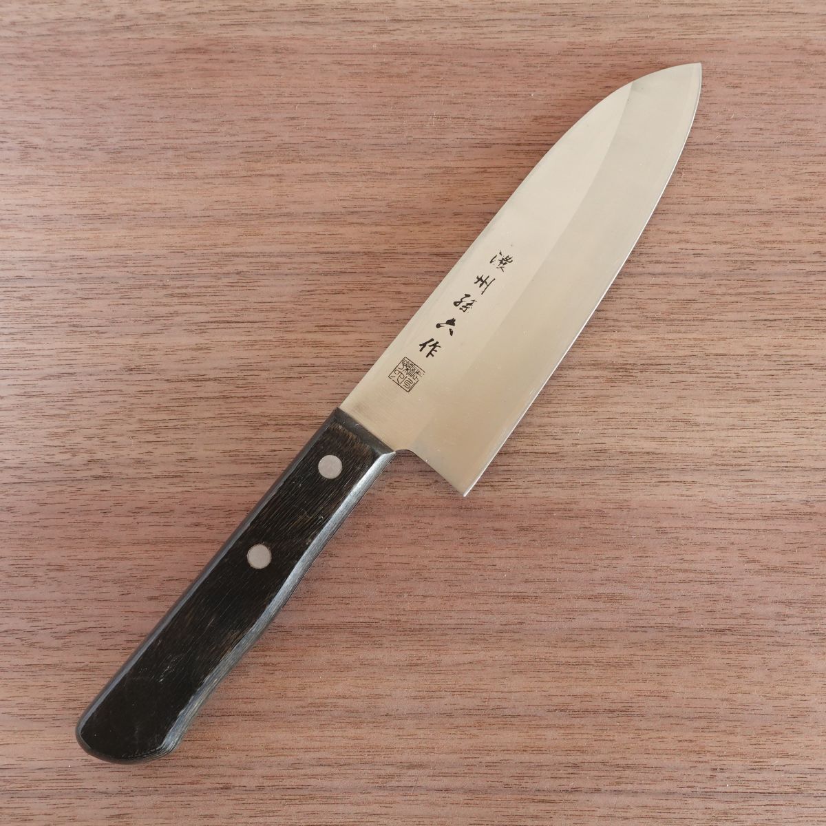 Noshu Magoroku Santoku Knife, Sharpened, Stainless Steel, All-Purpose Knife, 165mm