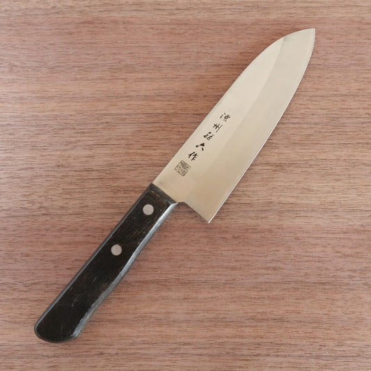 Noshu Magoroku Santoku Knife, Sharpened, Stainless Steel, All-Purpose Knife, 165mm