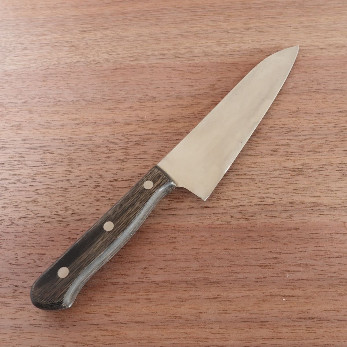 TS Madam Gyuto Knife, Sharpened, All-Purpose Knife, Stainless Molybdenum, Santoku Style, 175mm