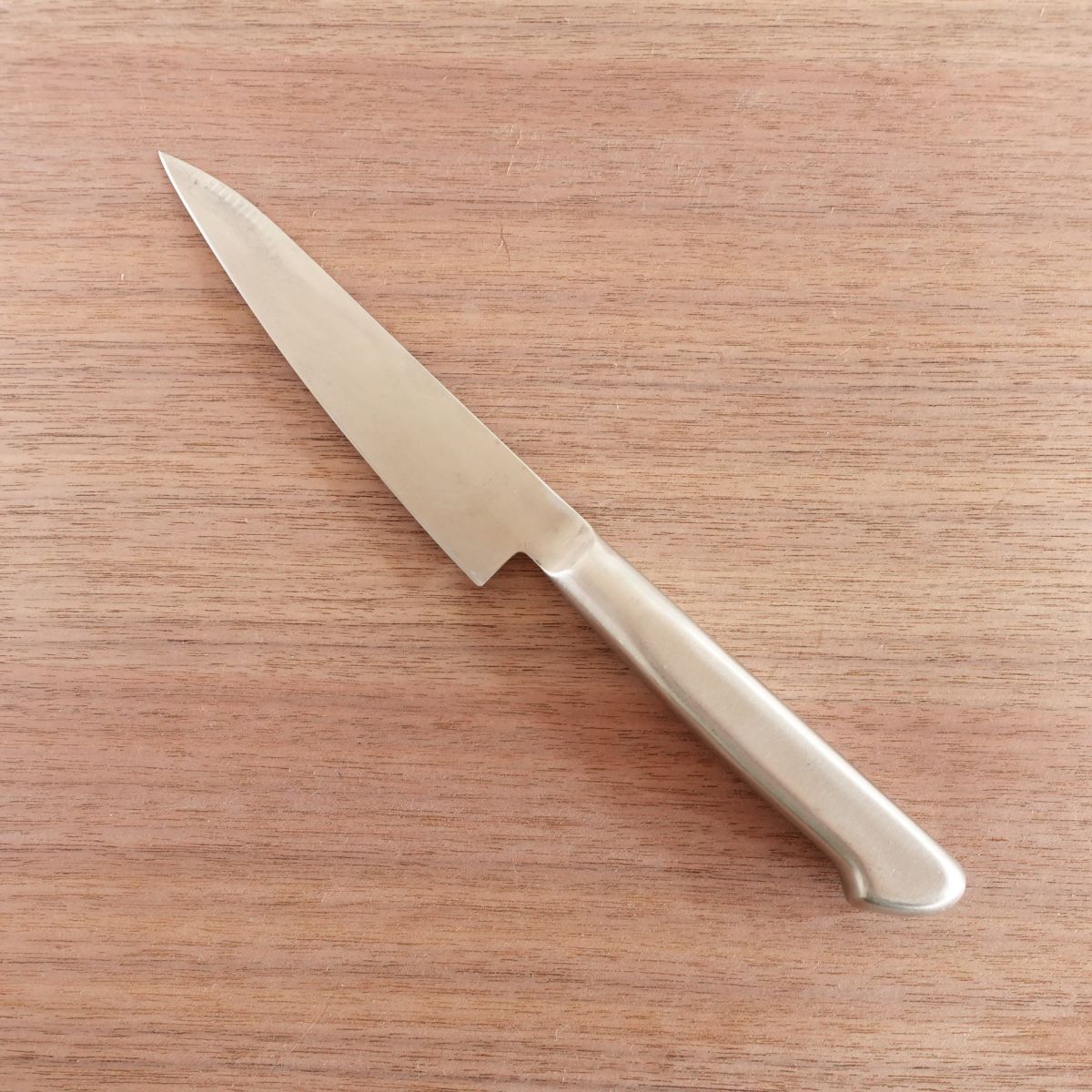 MVS Petty Knife, Sharpened, Fruit Knife, All Stainless Steel, Decorative Cutting, 135mm