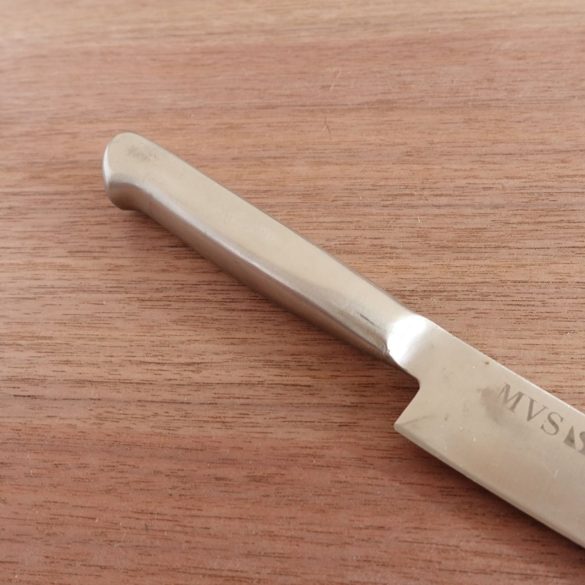 MVS Petty Knife, Sharpened, Fruit Knife, All Stainless Steel, Decorative Cutting, 135mm