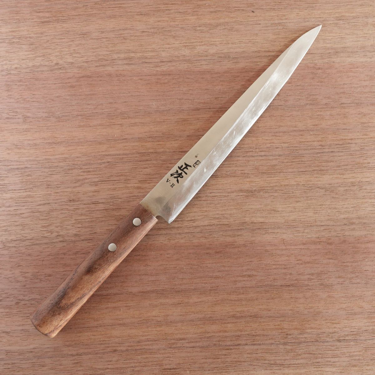 Masatsugu Yanagiba Knife, Sharpened, V2 (VG-2) Stainless Steel, Sashimi Knife, 235mm
