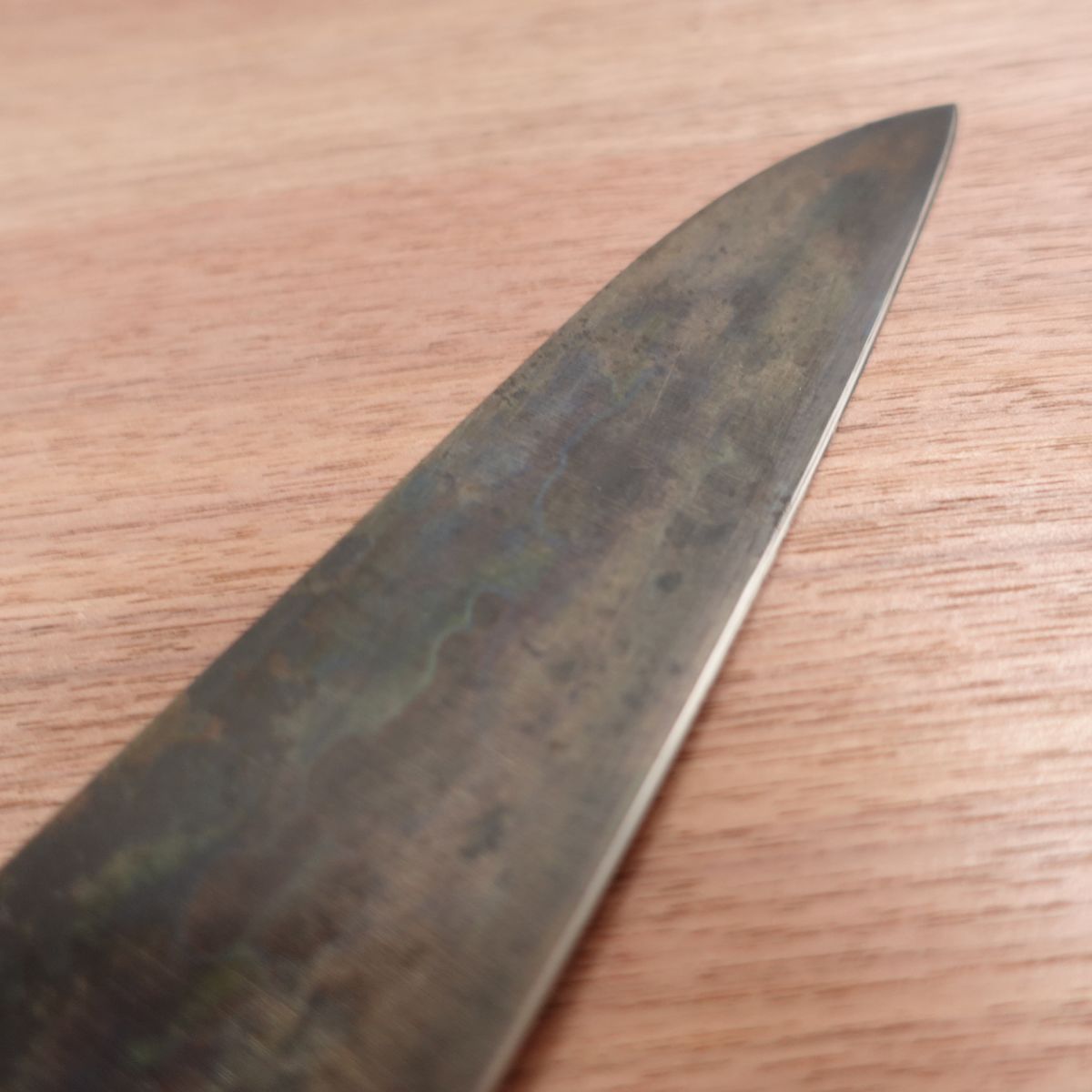 Tadanaga Chef's Knife, Sharpened, Black Oxide Finish, Carbon Steel, Japanese Steel, All-Purpose Knife, 300mm