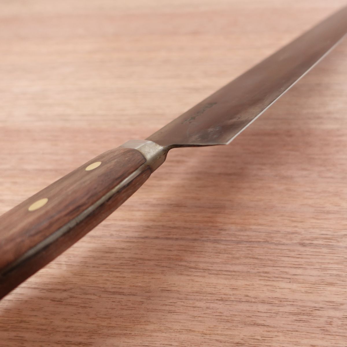 Tadanaga Chef's Knife, Sharpened, Black Oxide Finish, Carbon Steel, Japanese Steel, All-Purpose Knife, 300mm