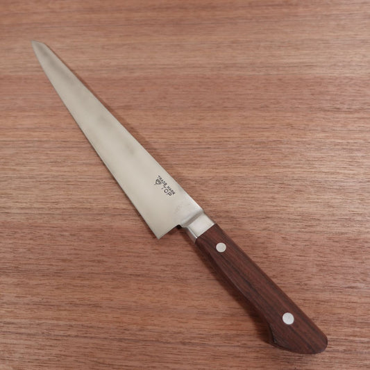 Komatop Sujihiki Knife, Sharpened, Slim Gyuto, Slicer, Carbon Steel, TOP, Koma, TRADE MARK, Unused Stored Item, 270mm