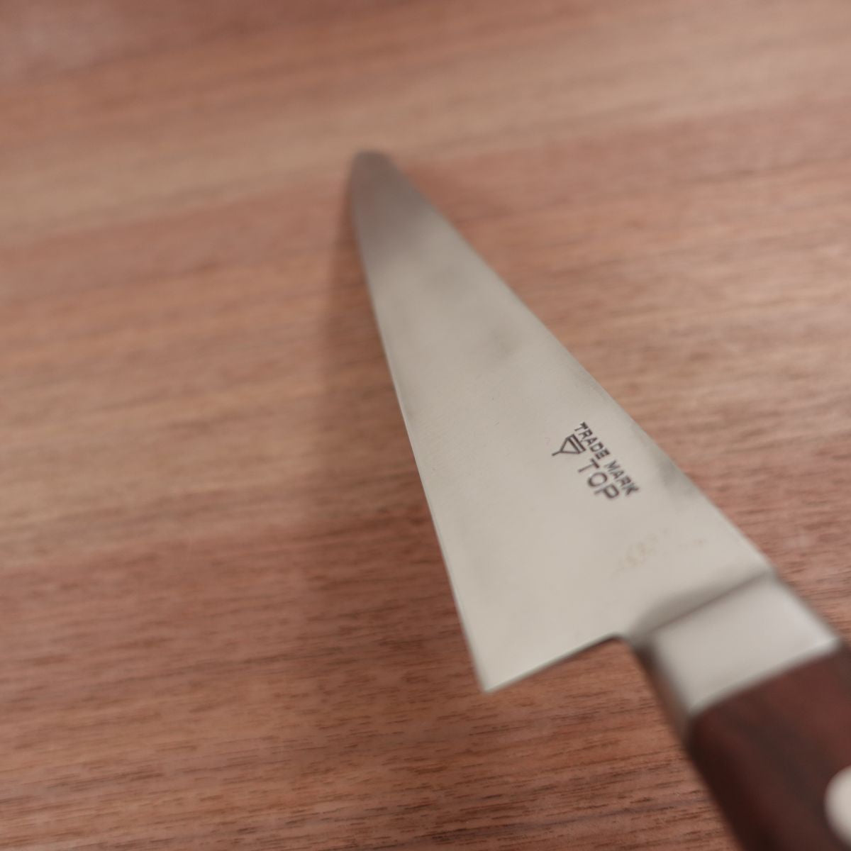 Komatop Sujihiki Knife, Sharpened, Slim Gyuto, Slicer, Carbon Steel, TOP, Koma, TRADE MARK, Unused Stored Item, 270mm