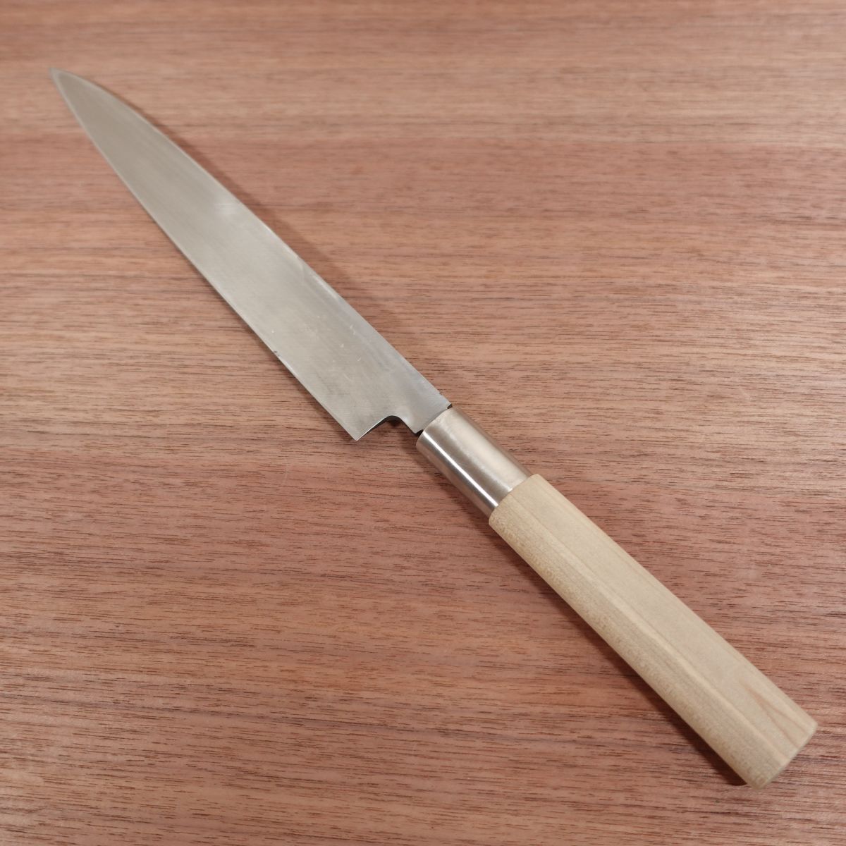Enjutaro Kunimura Yanagiba Knife, Sharpened, Sashimi Knife, Carbon Steel, Nearly Unused, 275mm