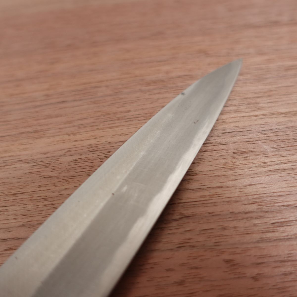 Enjutaro Kunimura Yanagiba Knife, Sharpened, Sashimi Knife, Carbon Steel, Nearly Unused, 275mm