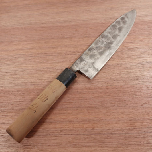 Sukehiro Wa-Gyuto Knife, Sharpened, All-Purpose Knife, Special, Carbon Steel, Tsuchime Pattern, 210mm