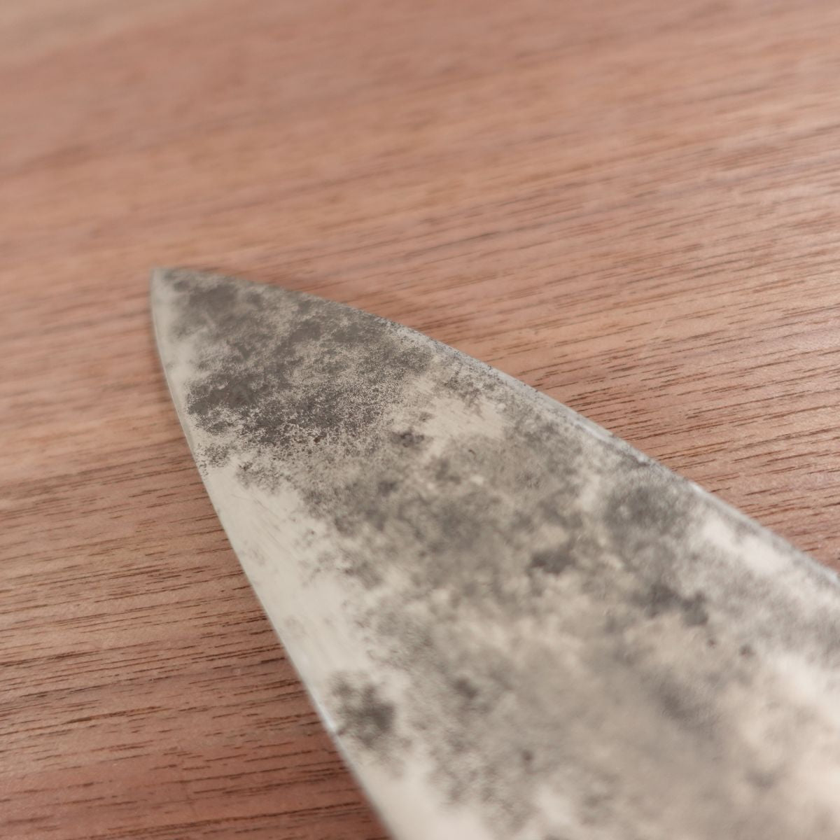 Sakai Ichiyoshi Deba Knife, Sharpened, Large Deba, Carbon Steel, Single Bevel, Heavy Rust, 185mm