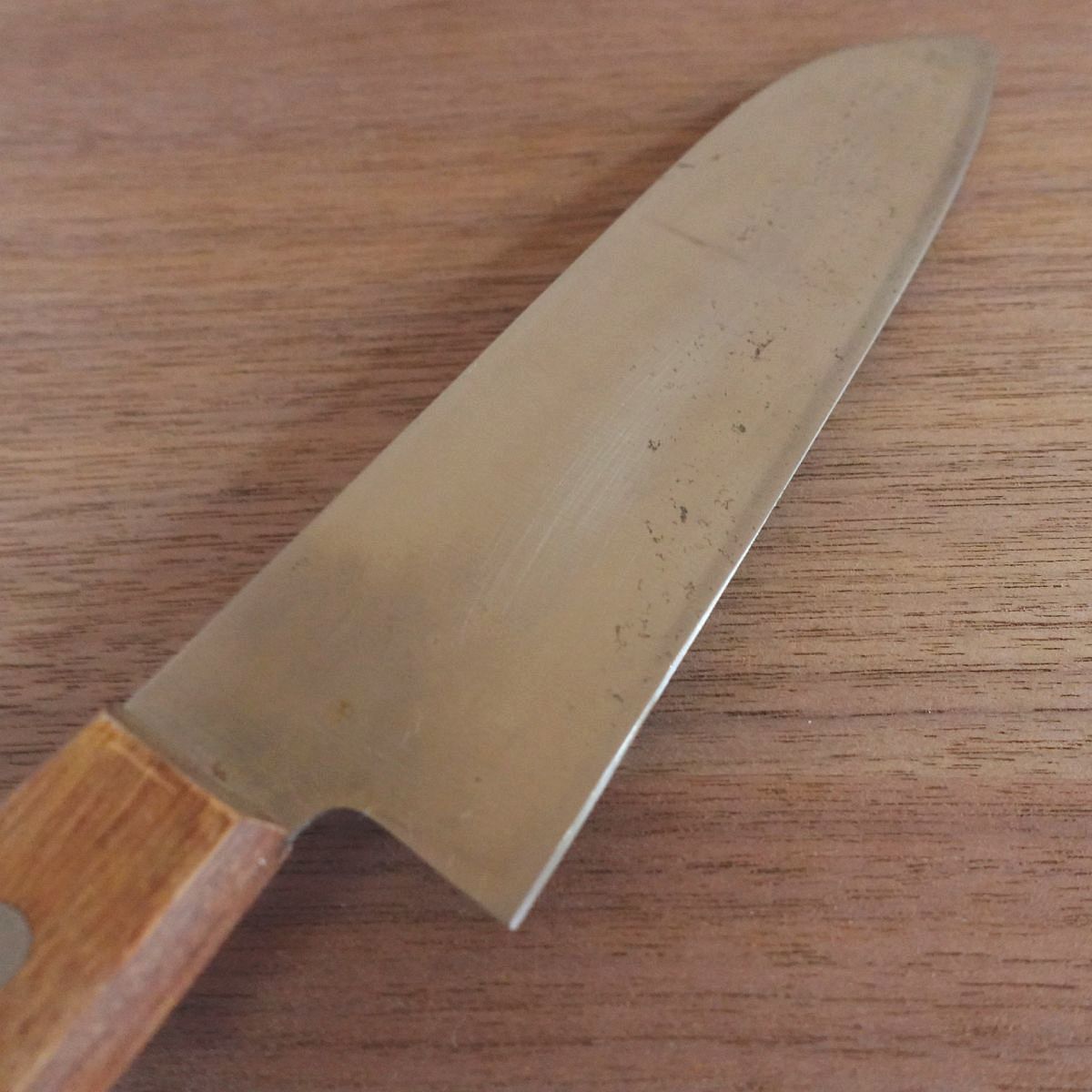 Seki Magoroku Santoku Knife, Sharpened, Samurai Logo, All-Purpose Knife, KAI Cut, Stainless Steel, 165mm