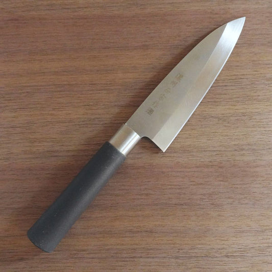 Noshu Masamune Santoku Knife, Sharpened, All-Purpose Knife, Stainless Steel, Lightly Used, 160mm