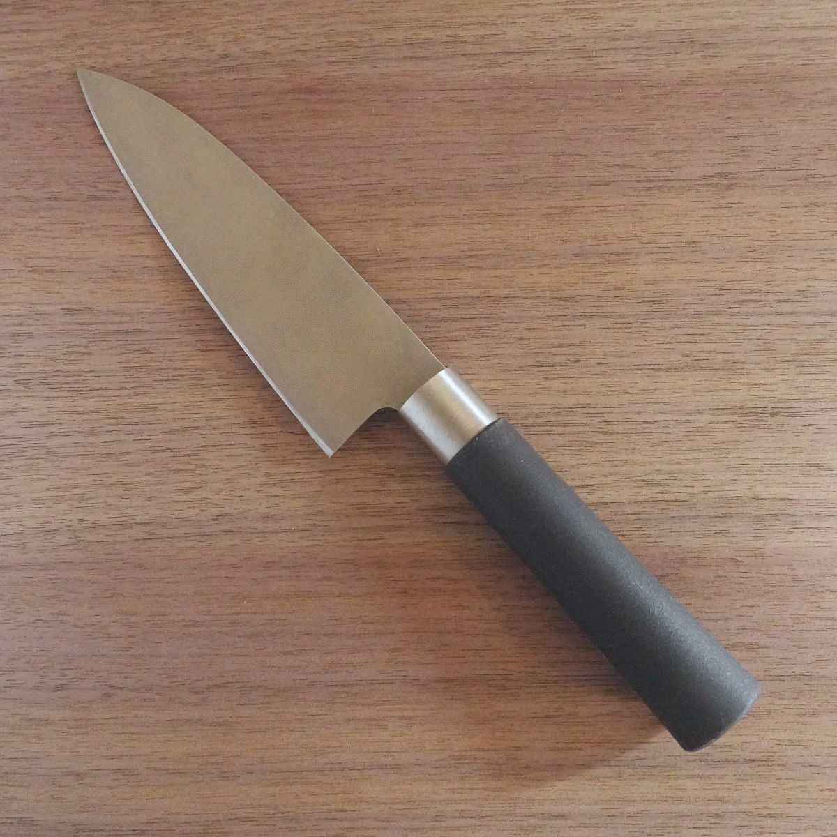 Noshu Masamune Santoku Knife, Sharpened, All-Purpose Knife, Stainless Steel, Lightly Used, 160mm