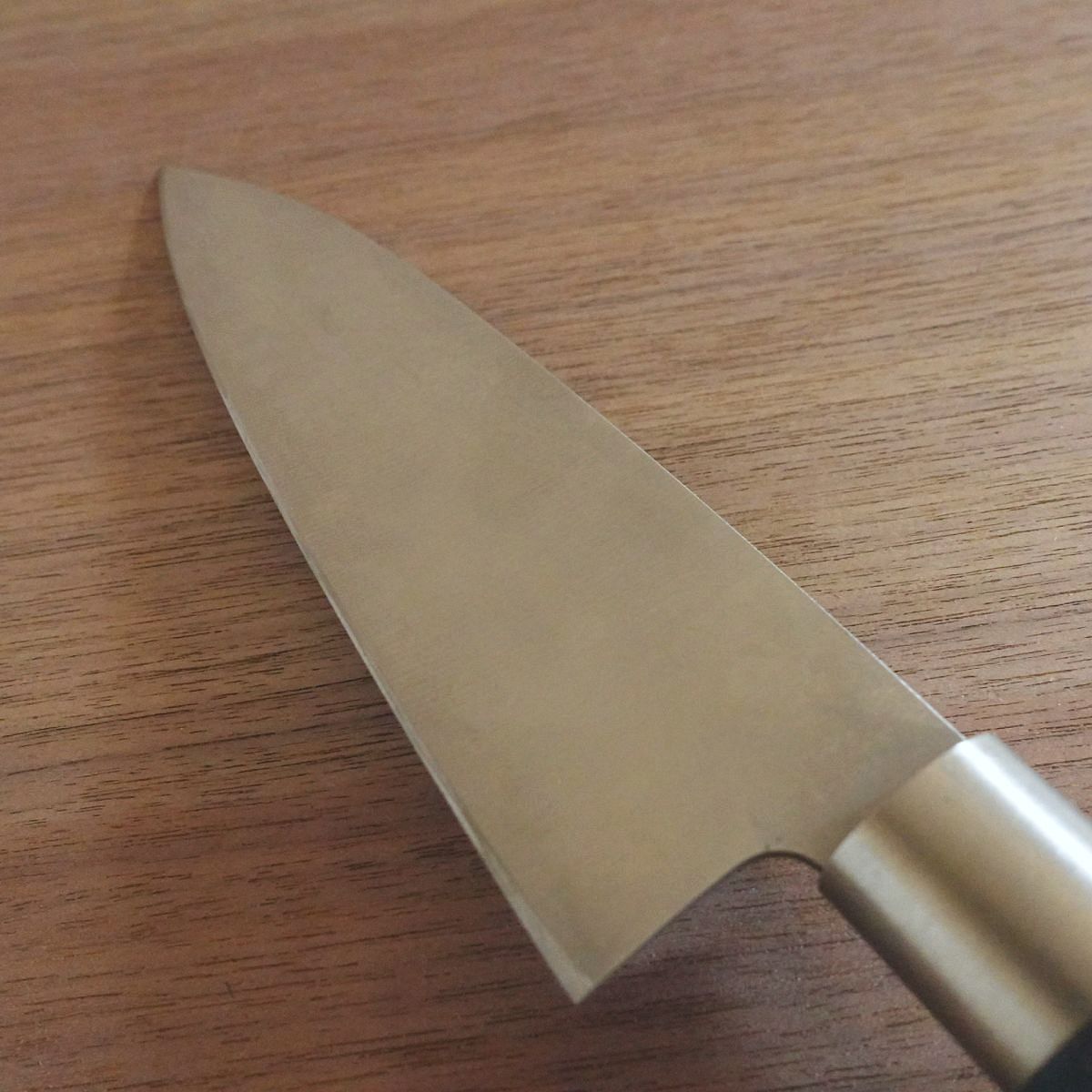 Noshu Masamune Santoku Knife, Sharpened, All-Purpose Knife, Stainless Steel, Lightly Used, 160mm