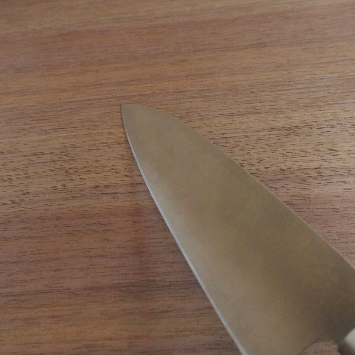 Noshu Masamune Santoku Knife, Sharpened, All-Purpose Knife, Stainless Steel, Lightly Used, 160mm