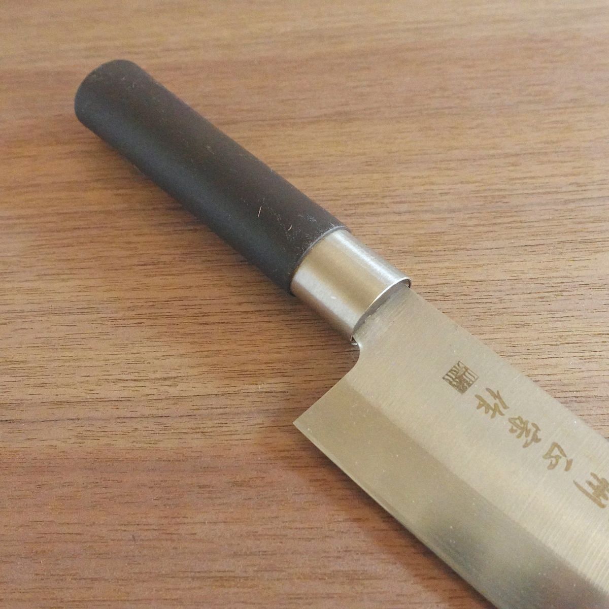 Noshu Masamune Santoku Knife, Sharpened, All-Purpose Knife, Stainless Steel, Lightly Used, 160mm