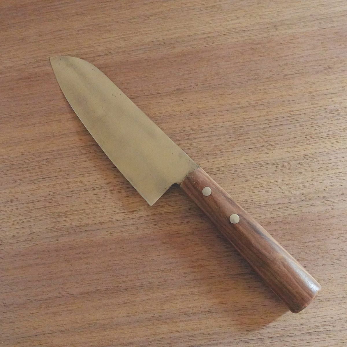 Masazumi Santoku Knife, Sharpened, Stainless Steel, All-Purpose Knife, 170mm