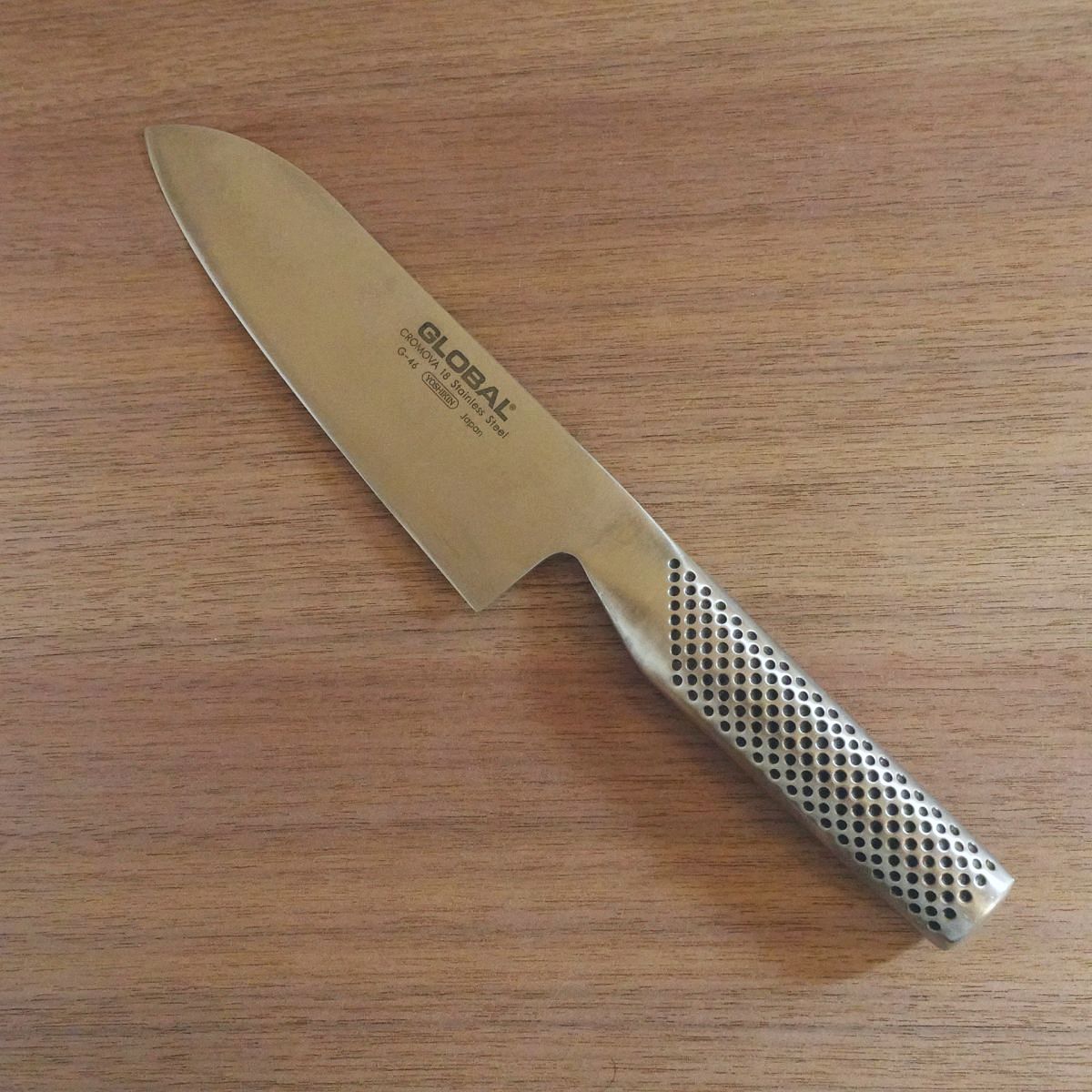 GLOBAL Santoku Knife, Sharpened, G-46, All-Purpose Knife, 170mm