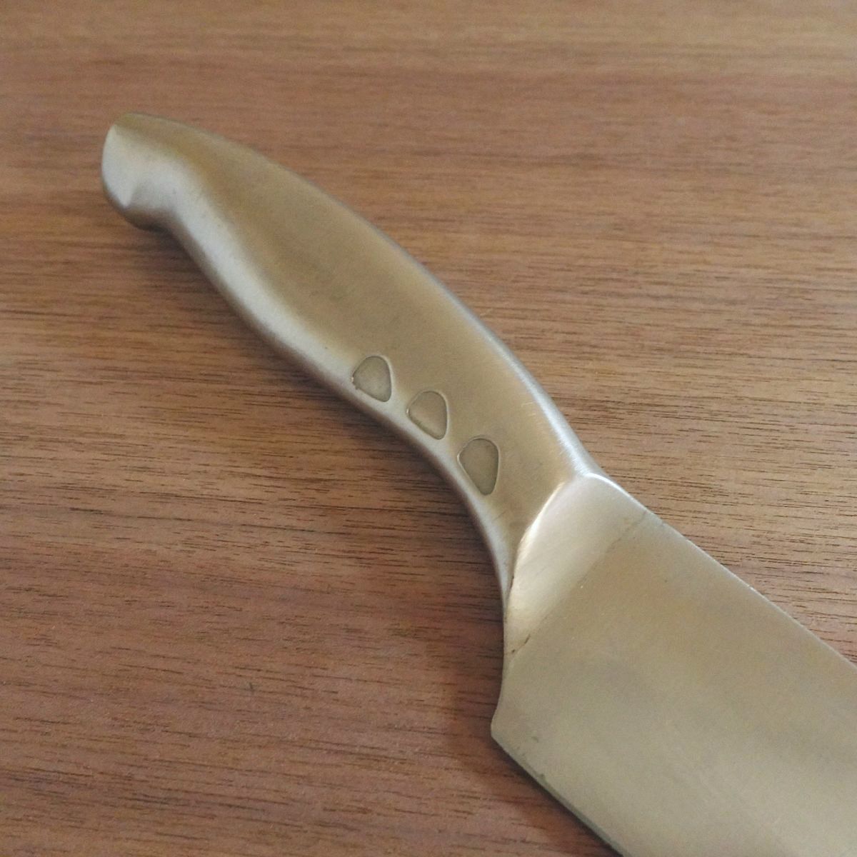 Seki Magoroku Gyuto Knife, Sharpened, Shoso Series, All Stainless Steel, Engraving Faded, 185mm