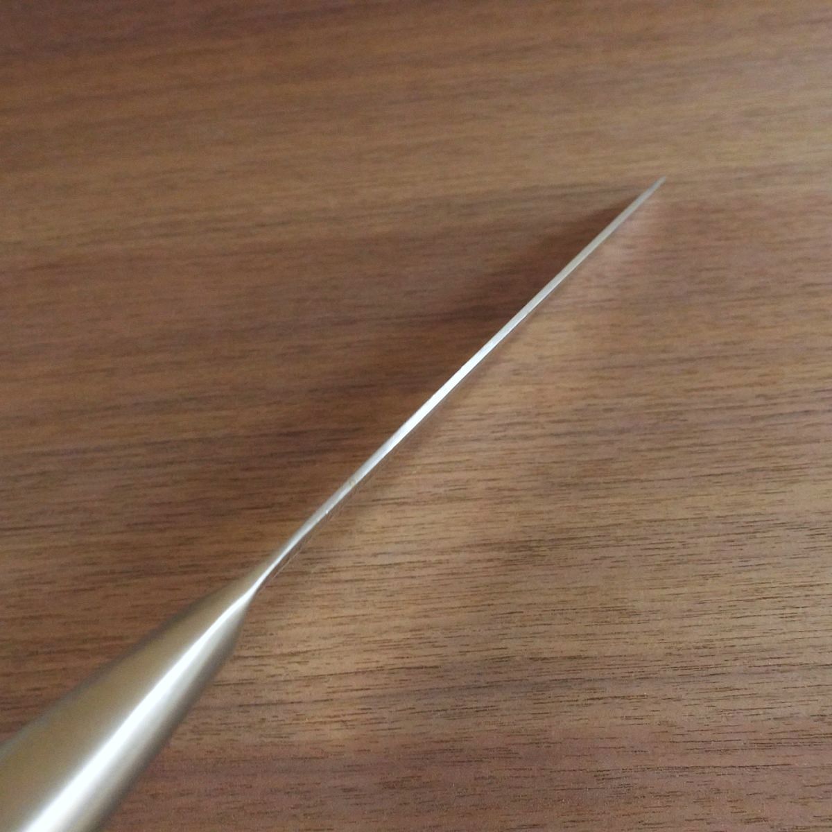 Seki Magoroku Gyuto Knife, Sharpened, Shoso Series, All Stainless Steel, Engraving Faded, 185mm