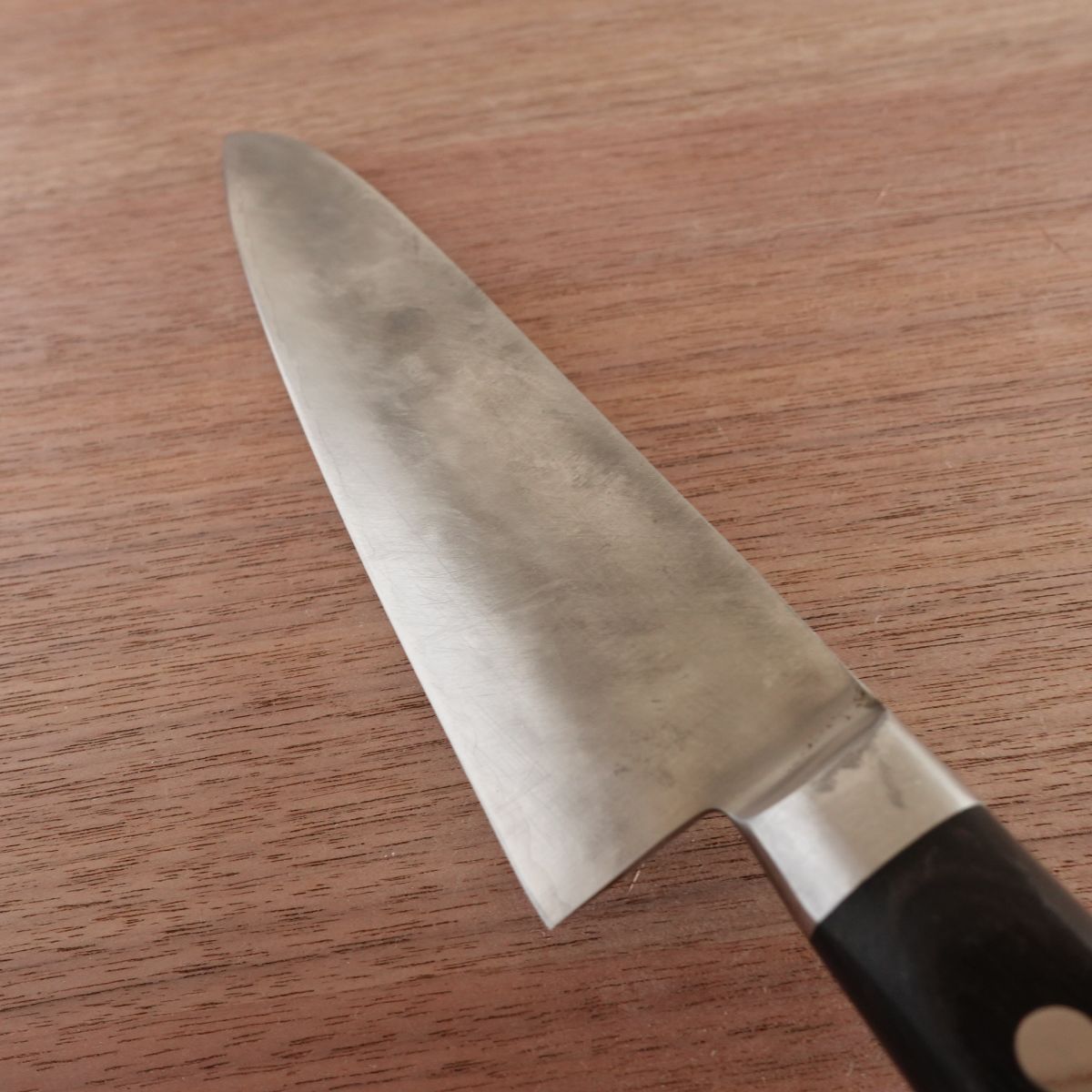 Seki Magoroku Gyuto Knife, Sharpened, PM High-Speed Steel, Warikomi, All-Purpose Knife, 180mm