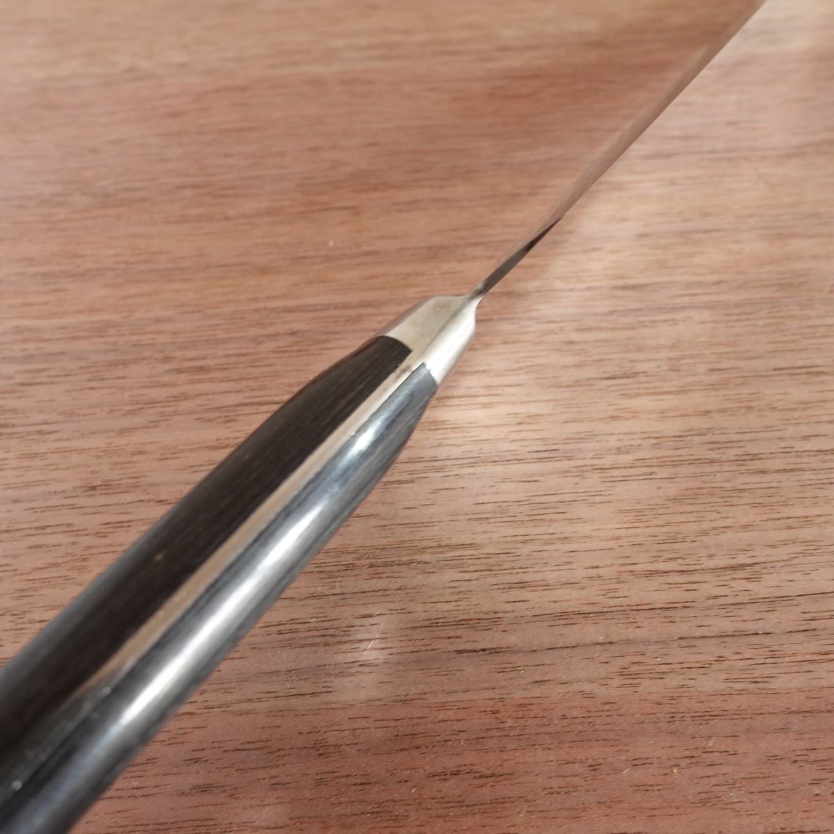 Seki Magoroku Gyuto Knife, Sharpened, PM High-Speed Steel, Warikomi, All-Purpose Knife, 180mm